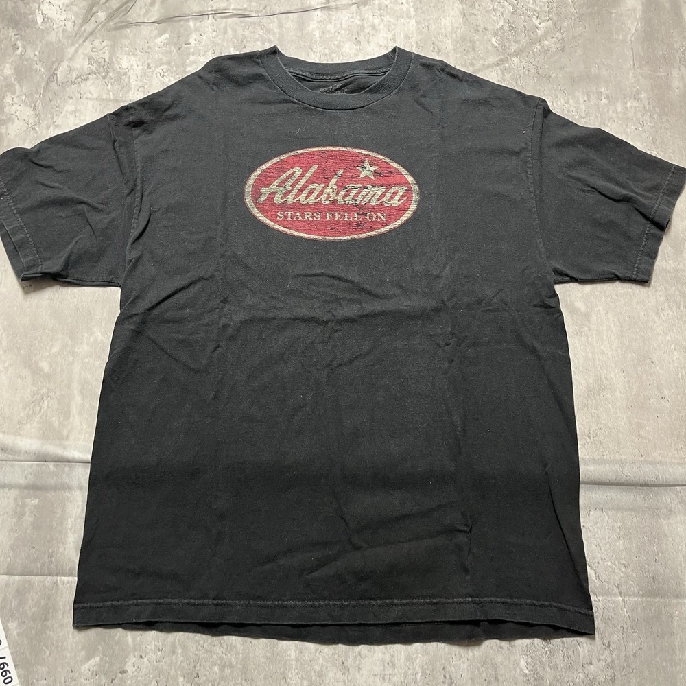 southern design collective alabama black shirt Faded Size Xl Mens